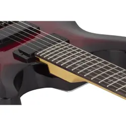 Schecter Demon-6 Elektro Gitar (Crimson Red Burst) - 3