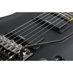 Schecter Demon-6 FR SBK Elektro Gitar (Aged Black Satin) - 3