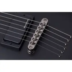 Schecter Demon-6 LH Solak Elektro Gitar (Satin Black) - 3