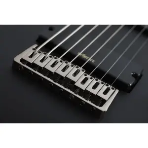 Schecter Demon-8 Elektro Gitar (Aged Black Satin) - 4