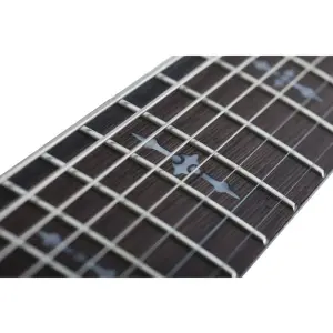 Schecter Demon-8 Elektro Gitar (Aged Black Satin) - 7