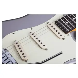 Schecter Nick Johnston Traditional Elektro Gitar (Atomic Silver) - 5