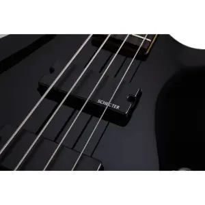 Schecter Omen-4 Bas Gitar (Gloss Black) - 8