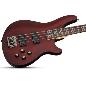 Schecter Omen-4 Bas Gitar (Walnut Satin) - 2