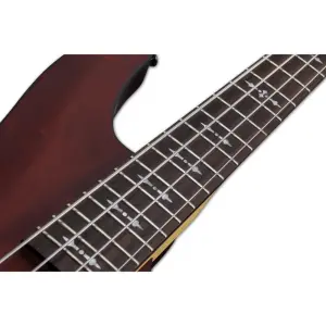 Schecter Omen-4 Bas Gitar (Walnut Satin) - 3