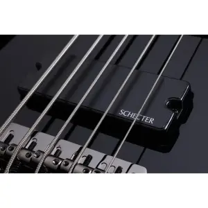 Schecter Omen-5 Bas Gitar (Gloss Black) - 13