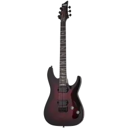 Schecter Omen Elite-6 Elektro Gitar (Black Cherry Burst) - 1