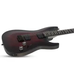 Schecter Omen Elite-6 Elektro Gitar (Black Cherry Burst) - 2