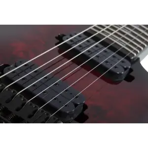 Schecter Omen Elite-6 Elektro Gitar (Black Cherry Burst) - 4