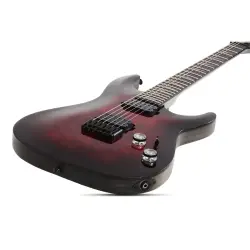 Schecter Omen Elite-6 Elektro Gitar (Black Cherry Burst) - 8