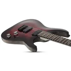 Schecter Omen Elite-6 Elektro Gitar (Black Cherry Burst) - 15