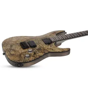 Schecter Omen Elite-6 Elektro Gitar (Charcoal) - 2