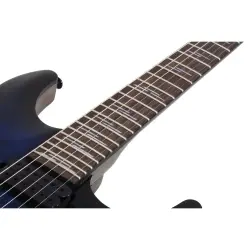Schecter Omen Elite-6 Elektro Gitar (See Thru Blue Burst) - 8