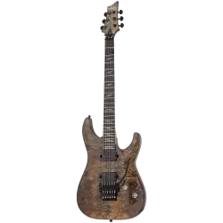 Schecter Omen Elite-6 FR Elektro Gitar (Charcoal) - 1