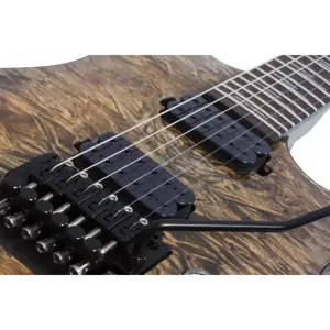 Schecter Omen Elite-6 FR Elektro Gitar (Charcoal) - 3