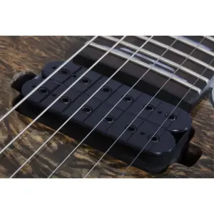 Schecter Omen Elite-6 FR Elektro Gitar (Charcoal) - 5