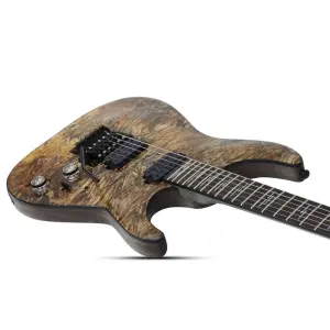 Schecter Omen Elite-6 FR Elektro Gitar (Charcoal) - 12