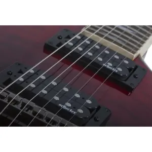 Schecter Omen Extreme-6 Elektro Gitar (Blood Burst) - 9
