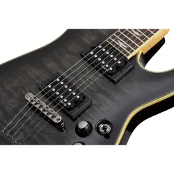 Schecter Omen Extreme-6 Elektro Gitar (See-Thru Black) - 3