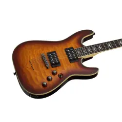 Schecter Omen Extreme-6 Elektro Gitar (Vintage Sunburst) - 2