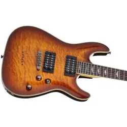 Schecter Omen Extreme-6 Elektro Gitar (Vintage Sunburst) - 3