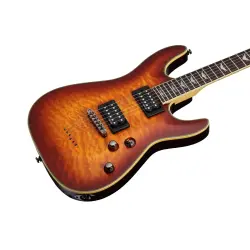 Schecter Omen Extreme-6 Elektro Gitar (Vintage Sunburst) - 5