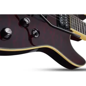 Schecter Omen Extreme-6 FR Elektro Gitar (Black Cherry) - 5
