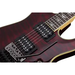 Schecter Omen Extreme-6 FR Elektro Gitar (Black Cherry) - 11