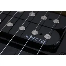 Schecter Omen Extreme-6 FR Elektro Gitar (See-Thru Black) - 7