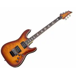 Schecter Omen Extreme-6 FR Elektro Gitar (Vintage Sunburst) - 4