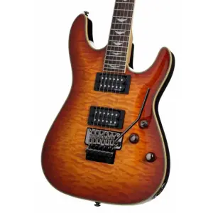 Schecter Omen Extreme-6 FR Elektro Gitar (Vintage Sunburst) - 3