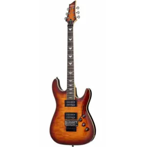 Schecter Omen Extreme-6 FR Elektro Gitar (Vintage Sunburst) - 1
