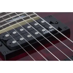 Schecter Omen Extreme-6 Solak Elektro Gitar (Black Cherry) - 5