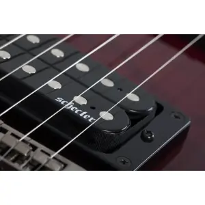 Schecter Omen Extreme-7 Elektro Gitar (Black Cherry) - 4