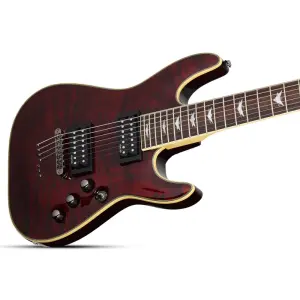 Schecter Omen Extreme-7 Elektro Gitar (Black Cherry) - 7