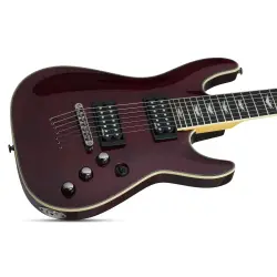Schecter Omen Extreme-7 Elektro Gitar (Black Cherry) - 8