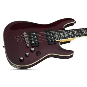 Schecter Omen Extreme-7 Elektro Gitar (Black Cherry) - 8