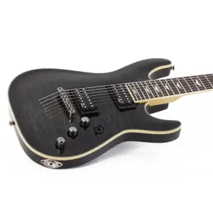 Schecter Omen Extreme-7 Elektro Gitar (See-Thru Black) - 2