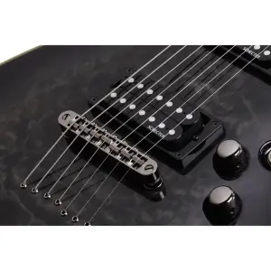 Schecter Omen Extreme-7 Elektro Gitar (See-Thru Black) - 3