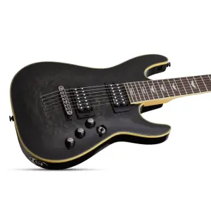 Schecter Omen Extreme-7 Elektro Gitar (See-Thru Black) - 7