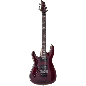 Schecter Omen Extreme-FR LH Solak Elektro Gitar (Black Cherry) - 1