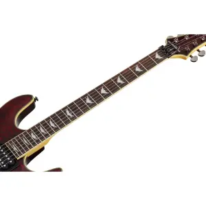 Schecter Omen Extreme-FR LH Solak Elektro Gitar (Black Cherry) - 5