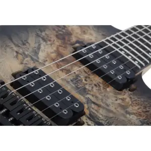 Schecter Reaper-6 Elektro Gitar (Satin Charcoal Burst) - 3