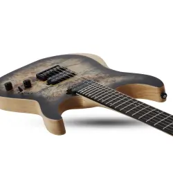 Schecter Reaper-6 Elektro Gitar (Satin Charcoal Burst) - 6