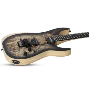 Schecter Reaper-6 FR S Elektro Gitar (Satin Charcoal Burst) - 2