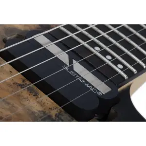 Schecter Reaper-6 FR S Elektro Gitar (Satin Charcoal Burst) - 5