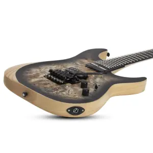 Schecter Reaper-6 FR S Elektro Gitar (Satin Charcoal Burst) - 9
