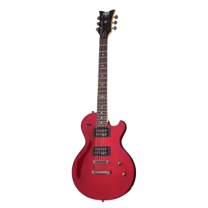Schecter Solo-II SGR Elektro Gitar (Metallic Red) - 1