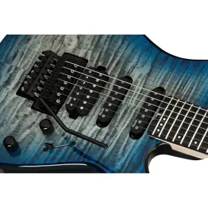 Schecter Sun Valley Super Shredder 7 III Elektro Gitar (Sky Burst) - 4