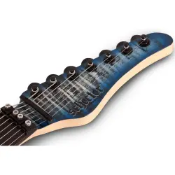 Schecter Sun Valley Super Shredder 7 III Elektro Gitar (Sky Burst) - 6